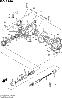 Final Bevel Gear (Rear)