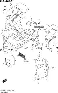 Front Fender (Lt-A750xzl6 P33)