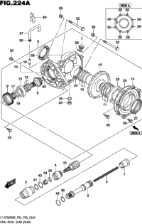 Final Bevel Gear (Rear)