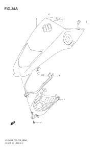 Center Fender (Model K7/K8/K9)