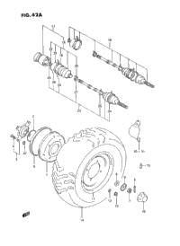 Front Wheel (Model P/R/S)