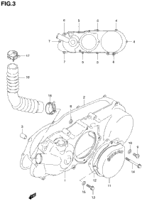 Crankcase Left Cover