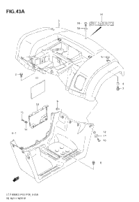 Rear Fender (Model K4/K5/K6/K7)