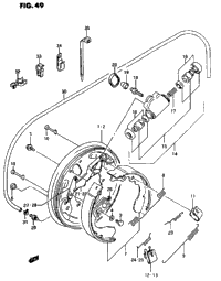 Front Wheel Brake