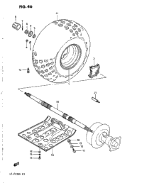 Right Rear Wheel - Under Guard