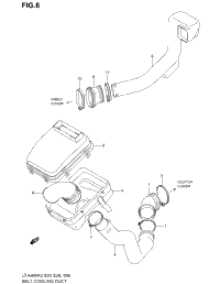 Belt Cooling Duct