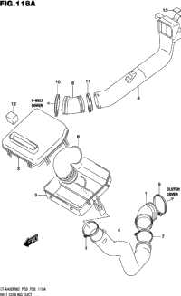 Belt Cooling Duct