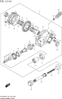 Final Bevel Gear (Rear)