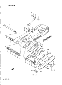 Rear Swinging Arm (Model J/K/L)