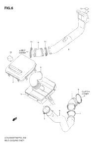 Belt Cooling Duct