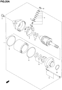 Starting Motor (Model Y/K1)