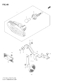 Rear Combination Lamp (Lt-A750xl3 E28)