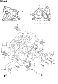 Crankcase (Model K3/K4/K5/K6)