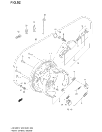 Front Wheel Brake (Model X/Y/K1)