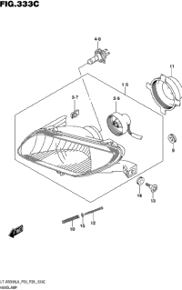 Headlamp (Lt-A500xl8 P33)