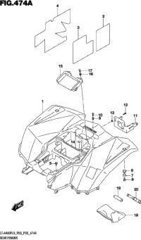 Rear Fender (Lt-A400fl9 P03)