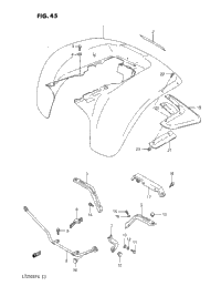 Rear Fender (Model F)