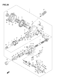 Final Bevel Gear (Rear)(Model K4)