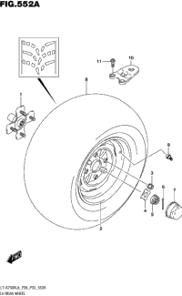 Lh Rear Wheel
