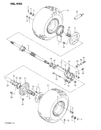 Rear Wheel (Model J/K)