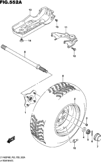Lh Rear Wheel