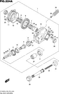 Final Bevel Gear (Rear)
