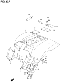 Rear Fender (Model K1)