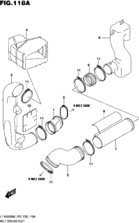 Belt Cooling Duct