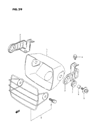 Headlamp Housing