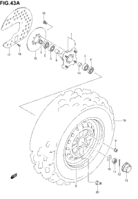 Front Wheel (Model K4/K5/K6)