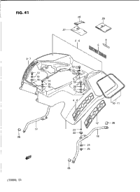Rear Fender (Model H/J/K)
