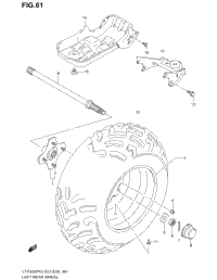 Left Rear Wheel