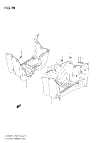 Footrest Mudguard