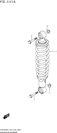 Rear Shock Absorber (Lt-A750x)