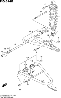 Front Suspension Arm (Lt-A500xm0 P28)