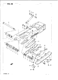 Rear Swinging Arm (Model H)