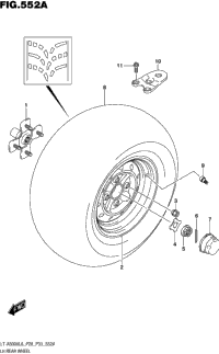 Lh Rear Wheel