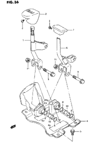 Transmission Lever