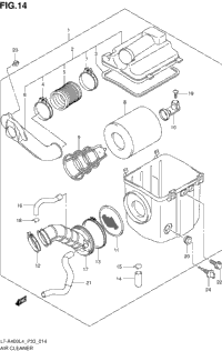 Air Cleaner (Lt-A400l4 P33)