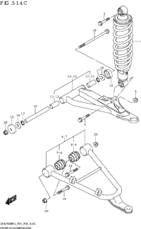 Front Suspension Arm (Lt-A750xpz)