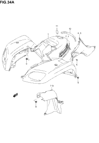 Front Fender (Model K4/K5/K6)