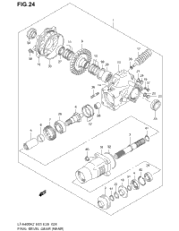 Final Bevel Gear (Rear)