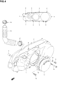 Crankcase Left Cover