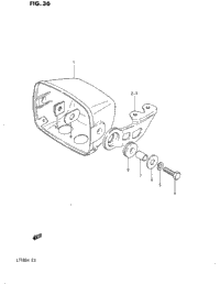 Headlamp Housing (Model E)