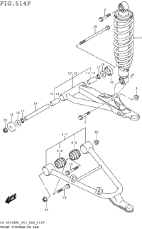 Front Suspension Arm (Lt-A500xpzm3 P33)