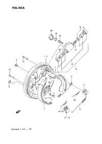 Front Wheel Brake (Model M/N/P/R/S)