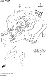 Rear Fender (Lt-A750xpzl5 P33)