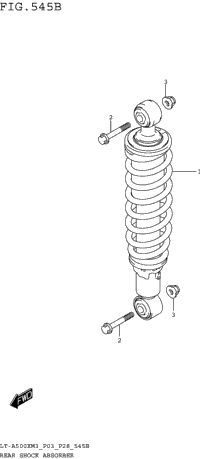 Rear Shock Absorber (Lt-A500xpm3 P28)