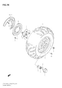 Front Wheel (Lt-A750xl3 E33)