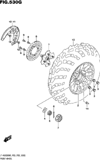 Front Wheel (Lt-A500xpzm0 P03)